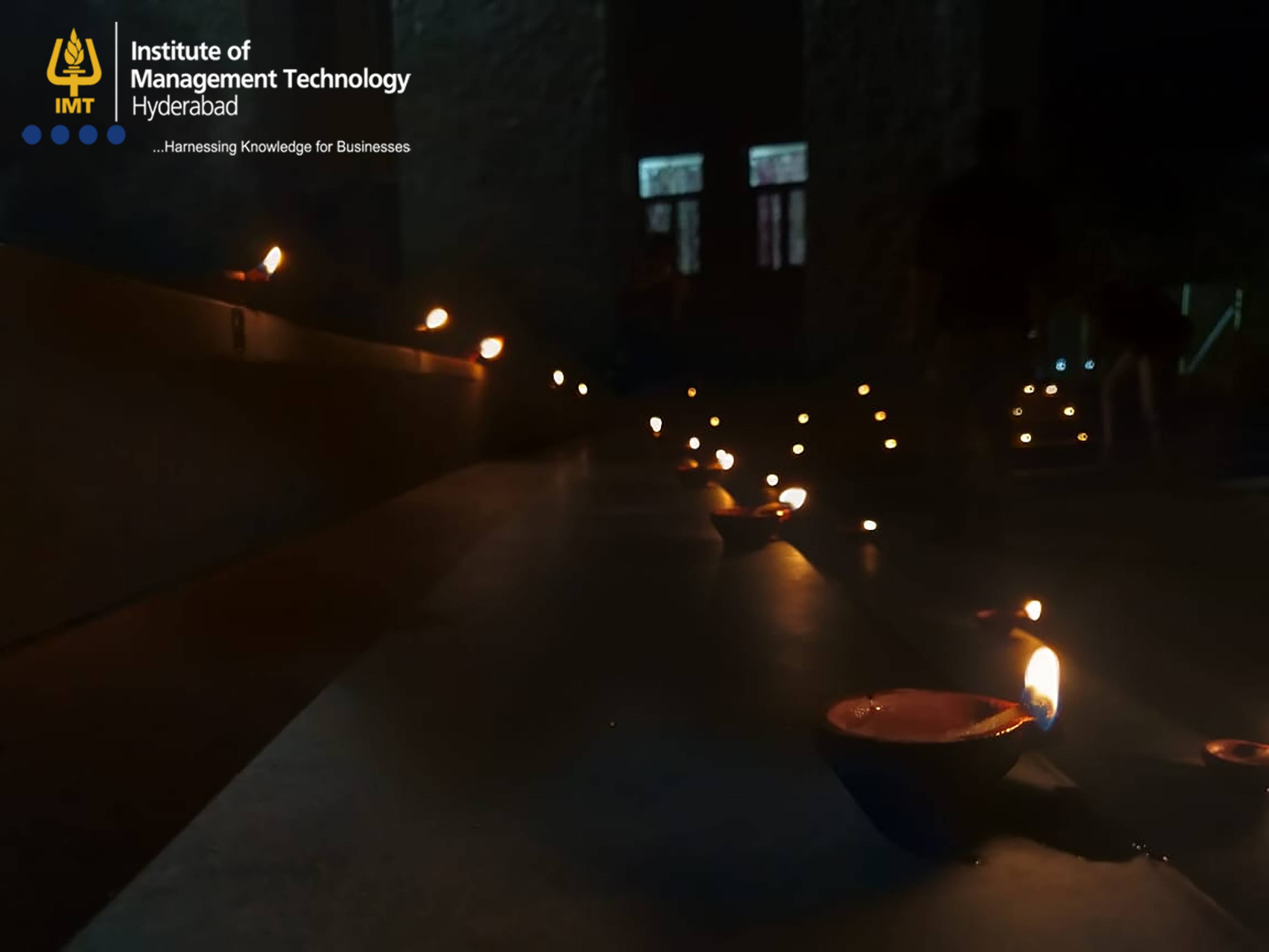 Cultural club event at Managemnet education institution IMT Hyderabad