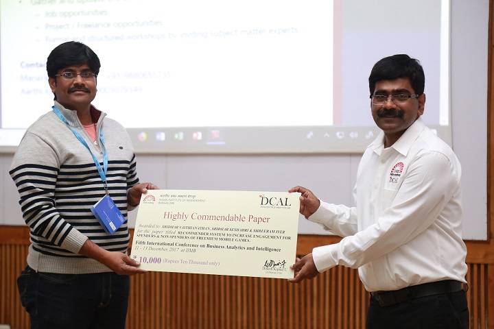 Highly Commendable Paper Award